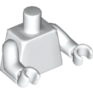 Lego tělo, bílá (6014341)